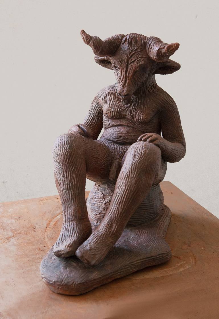 Original Expressionism Animal Sculpture by Federico Womb