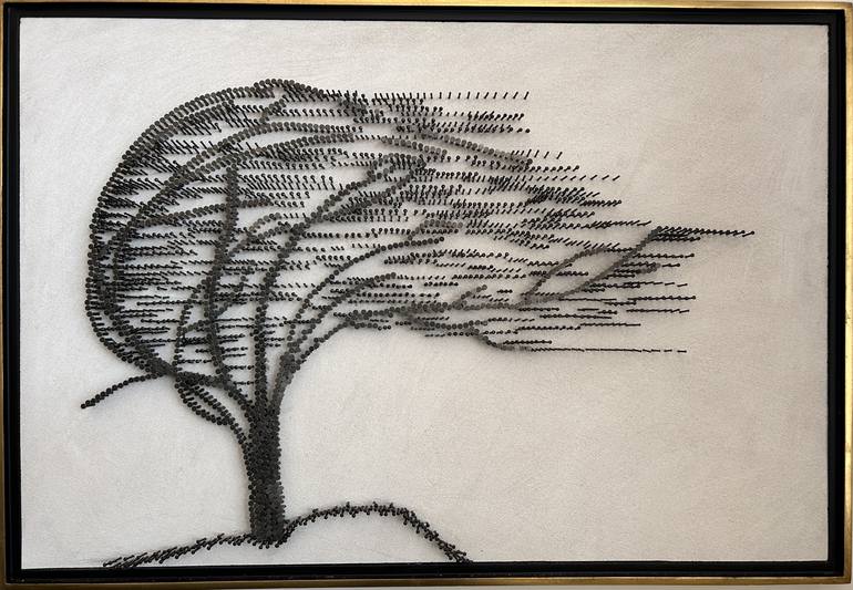 Original Minimalism Tree Sculpture by Liliana Restrepo