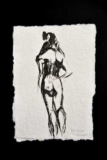 Original Body Drawings by Michela Chiarelli