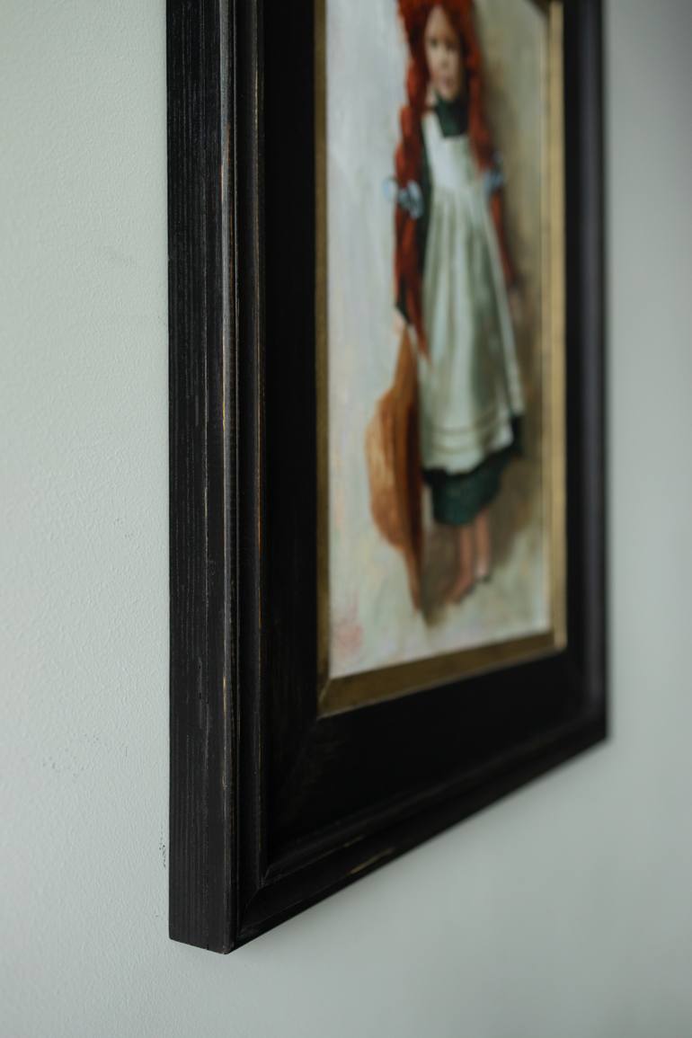 Original Figurative Children Painting by Rostyslav Malysh