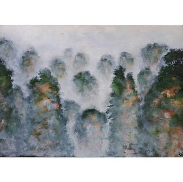 Original Abstract Landscape Paintings by Karolina Kamińska