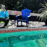 Christian by the Pool by Amanda Rackowe
