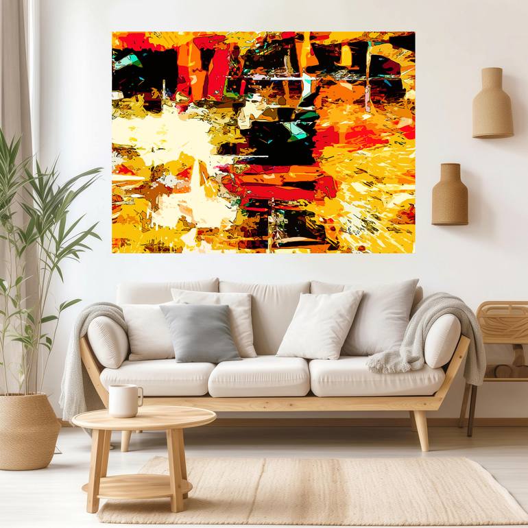 Original Abstract Expressionism Abstract Digital by Michael Bertoli