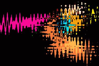 Original Abstract Expressionism Abstract Digital by Michael Bertoli