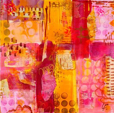 Original Contemporary Abstract Painting by Lindy Farley
