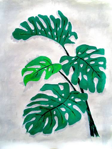 Original Contemporary Botanic Paintings by Heart Canvas