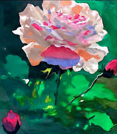 Print of Realism Floral Paintings by Heart Canvas