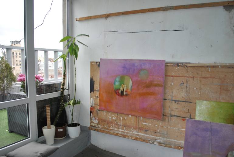 Original Figurative People Painting by Sasha Makarska