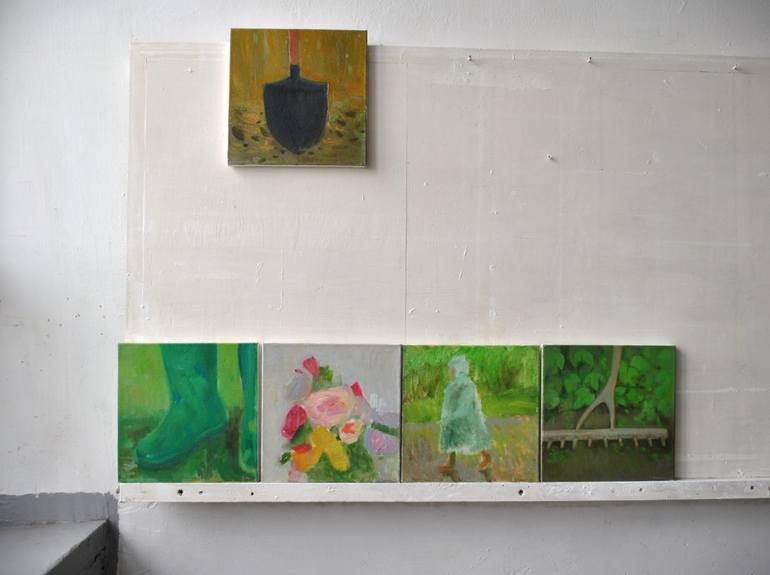 Original Contemporary Botanic Painting by Sasha Makarska