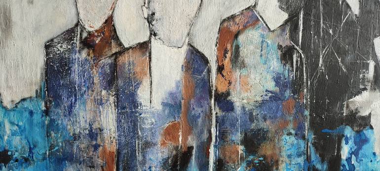 Original Figurative Men Painting by Rana Siba