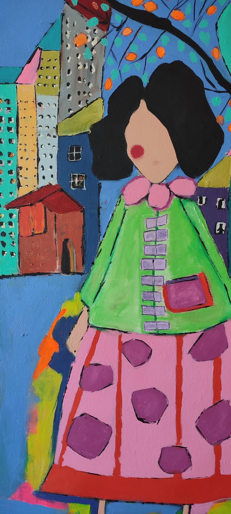 Original Figurative Love Painting by Rana Siba