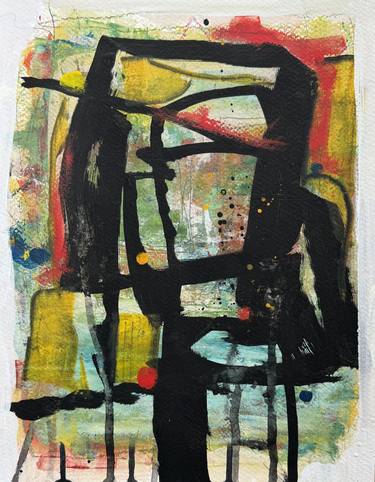 Original Abstract Expressionism Abstract Paintings by Marcia Conlon