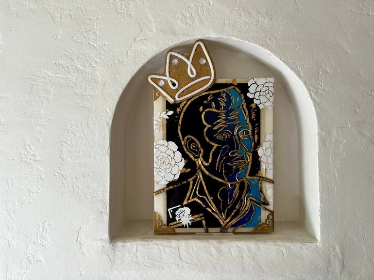 Original Contemporary People Mixed Media by Cassidy Barnes