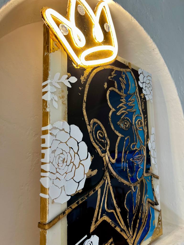 Original Contemporary People Mixed Media by Cassidy Barnes