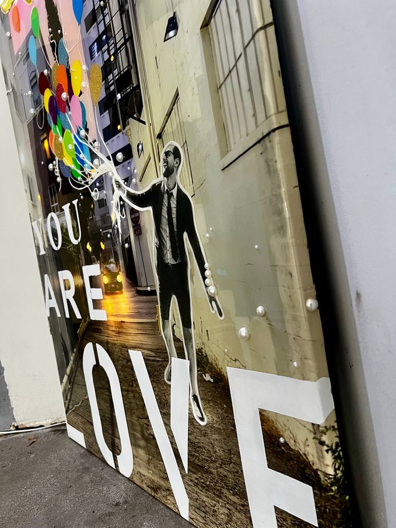 Original Contemporary Love Mixed Media by Cassidy Barnes