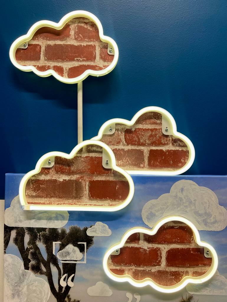 Original Street Art Nature Mixed Media by Cassidy Barnes