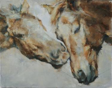 Print of Expressionism Horse Paintings by Robyn Drake