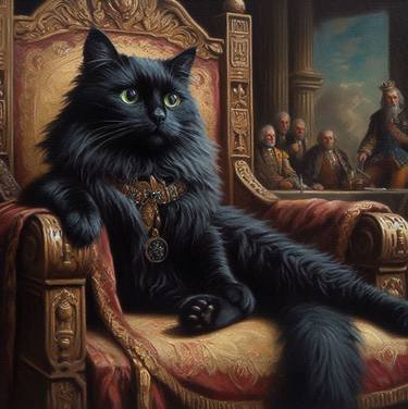 Regal Feline: A Monarch's Companion thumb