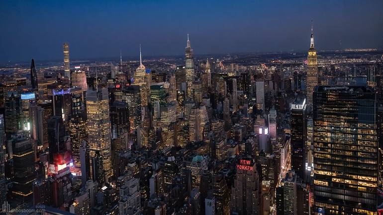 The Edge view of Manhattan Skyline