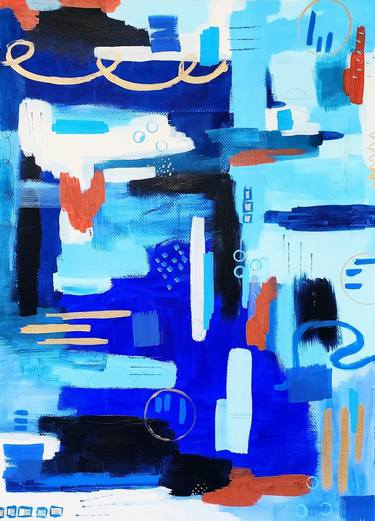 Original Abstract Paintings by Amanda Lind