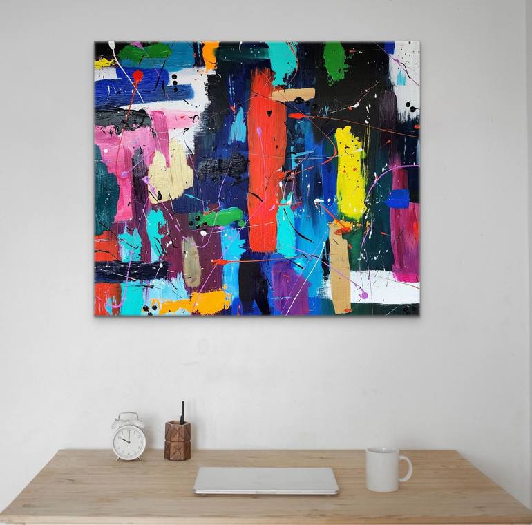 Original Abstract Painting by Amanda Lind