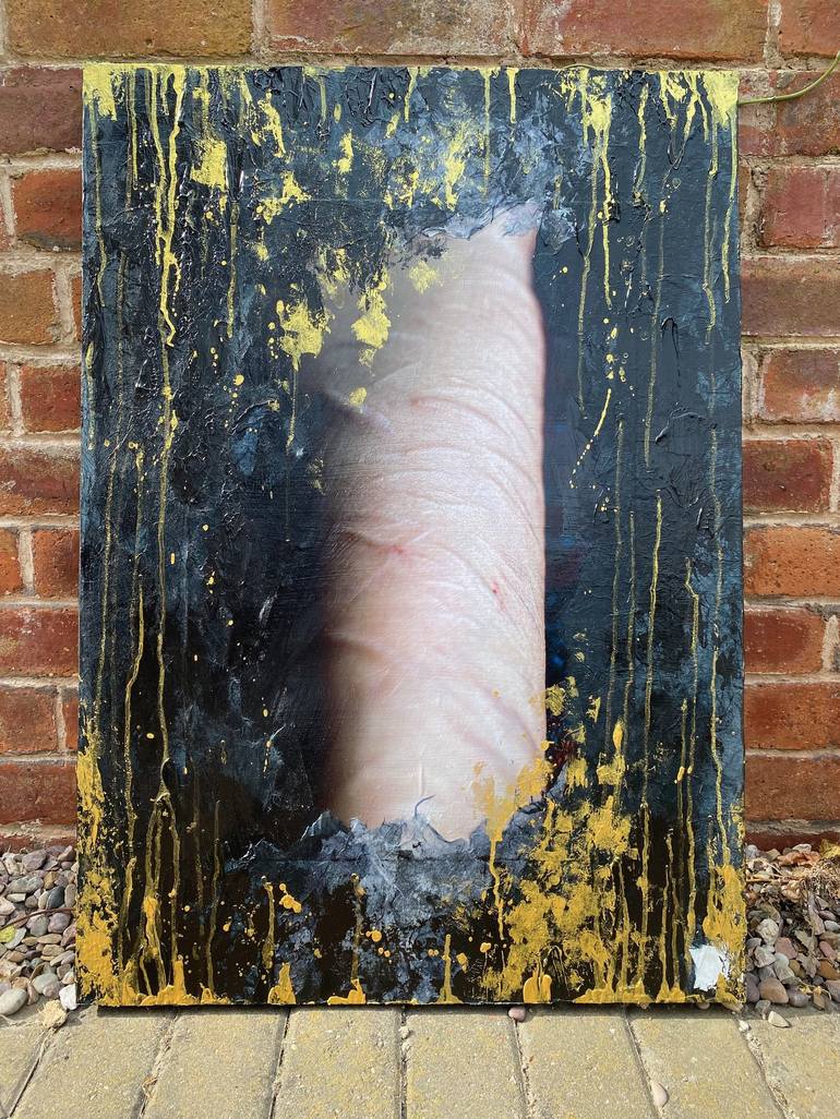 Original Contemporary Time Mixed Media by Gina-Marie Cincinnati