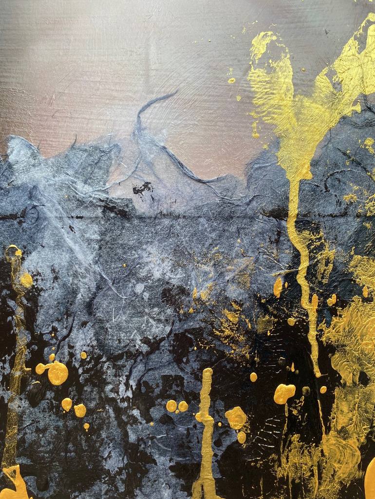 Original Contemporary Time Mixed Media by Gina-Marie Cincinnati