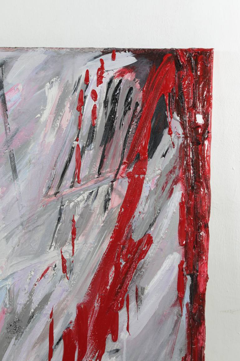 Original Abstract Expressionism Abstract Painting by Astra Von Ruin