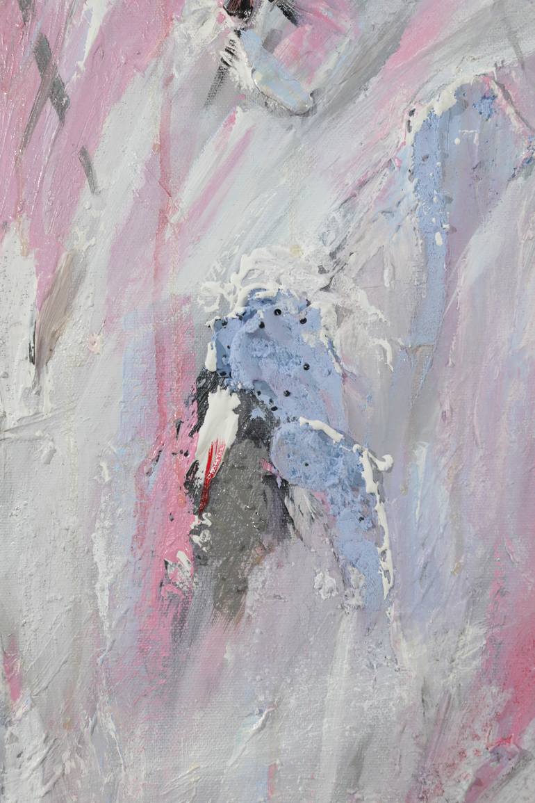 Original Abstract Expressionism Abstract Painting by Astra Von Ruin
