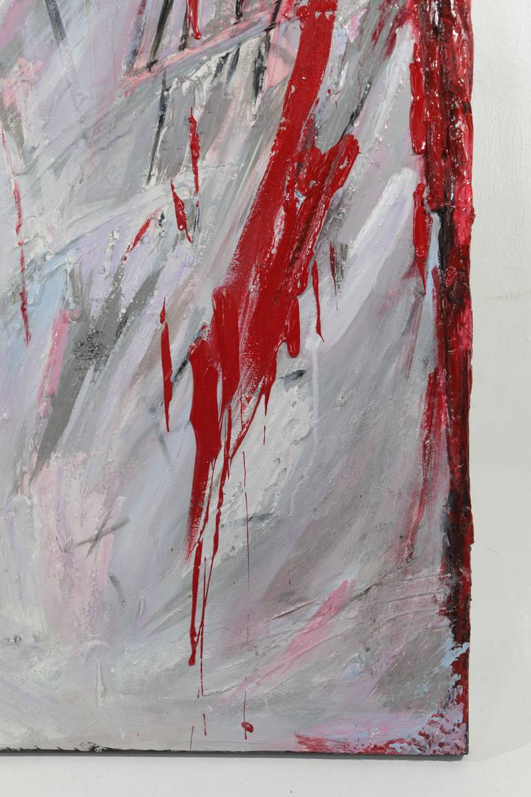 Original Abstract Expressionism Abstract Painting by Astra Von Ruin