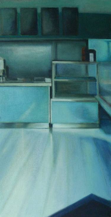 Original Realism Architecture Paintings by Sarah Ann Mitchell