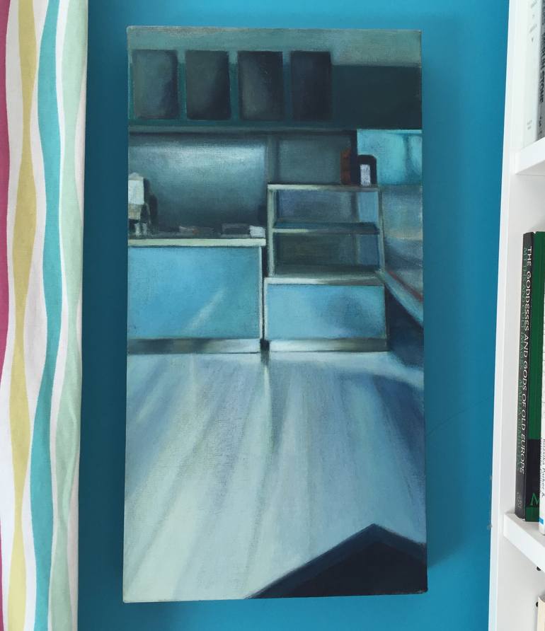 Original Realism Architecture Painting by Sarah Ann Mitchell