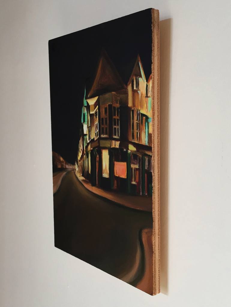 Original Architecture Painting by Sarah Ann Mitchell