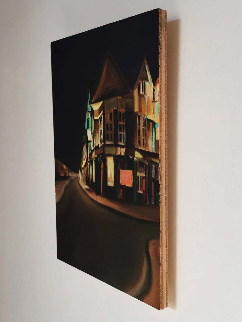 Original Realism Architecture Painting by Sarah Ann Mitchell