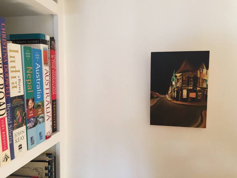 Original Realism Architecture Painting by Sarah Ann Mitchell