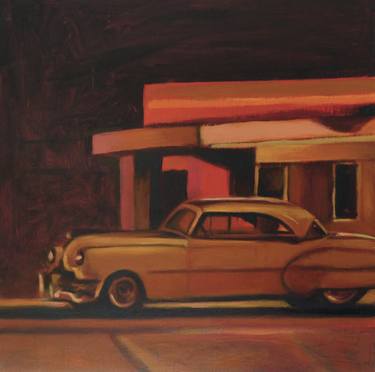 Original Automobile Paintings by Sarah Ann Mitchell