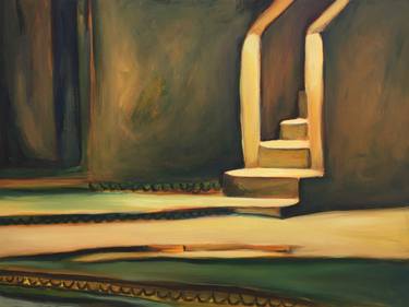 Original Realism Architecture Paintings by Sarah Ann Mitchell