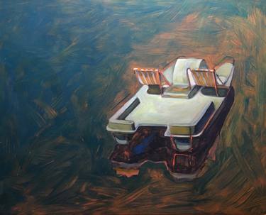 Original Boat Paintings by Sarah Ann Mitchell