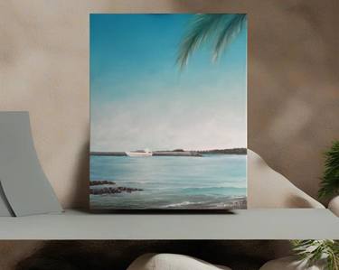 Original Realism Beach Paintings by KAREN Msryan