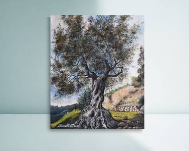 Original Tree Paintings by KAREN Msryan