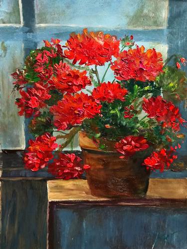 Original Impressionism Floral Paintings by Aleksandra Portenko