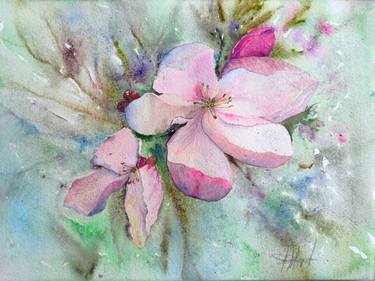 Original Floral Paintings by Aleksandra Portenko
