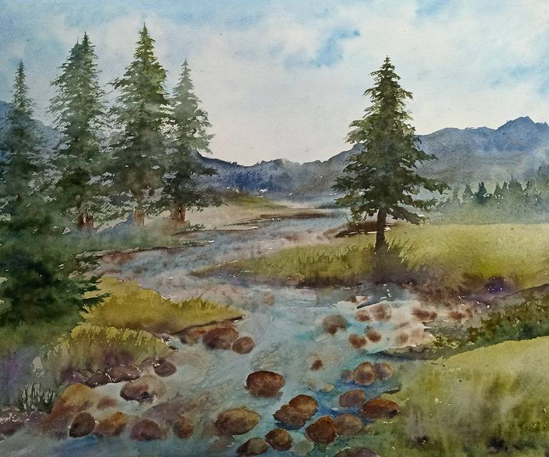 絵画 Iconic Landscape Elyse Dodge's Imaginative Geometric Landscapes | O' Canada