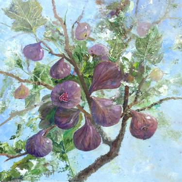 Original Impressionism Botanic Paintings by Aleksandra Portenko