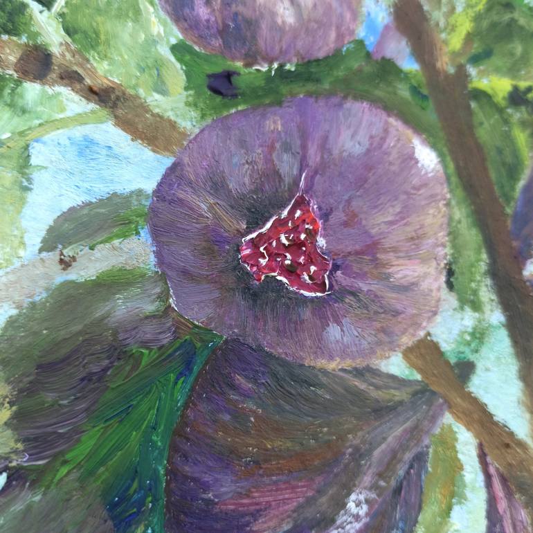 Original Impressionism Botanic Painting by Aleksandra Portenko