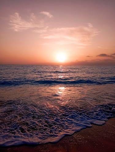 Sunrise on the beach thumb
