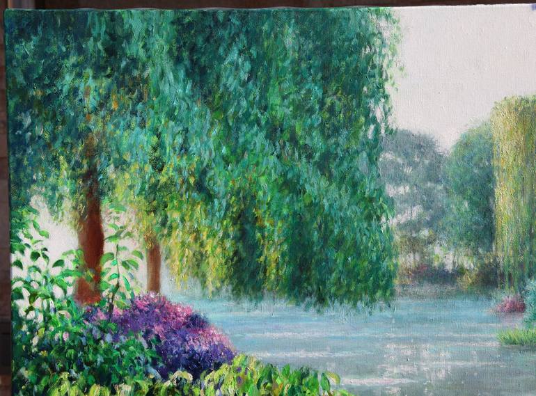 Original Landscape Painting by Emil Aziz