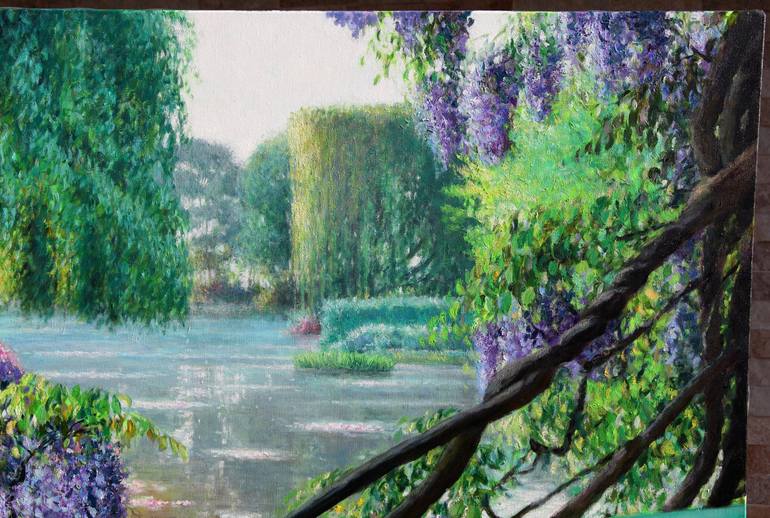 Original Fine Art Landscape Painting by Emil Aziz