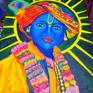 Kanha with turban