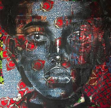 Original Abstract Mixed Media by Solomon chidinma Jachi